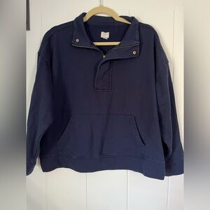 a new day Navy Pullover Jacket